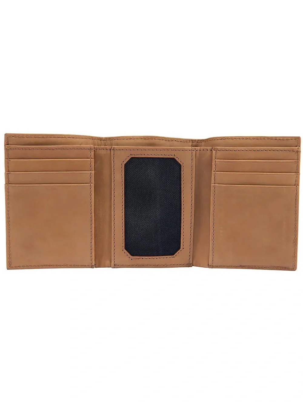 NWT Carhartt Men's Saddle Leather Trifold Wallet